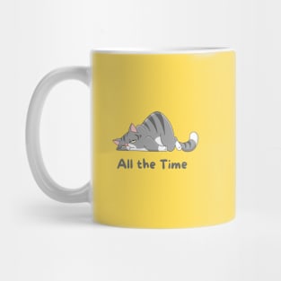 All the Time Lazy Cat (Y) Mug